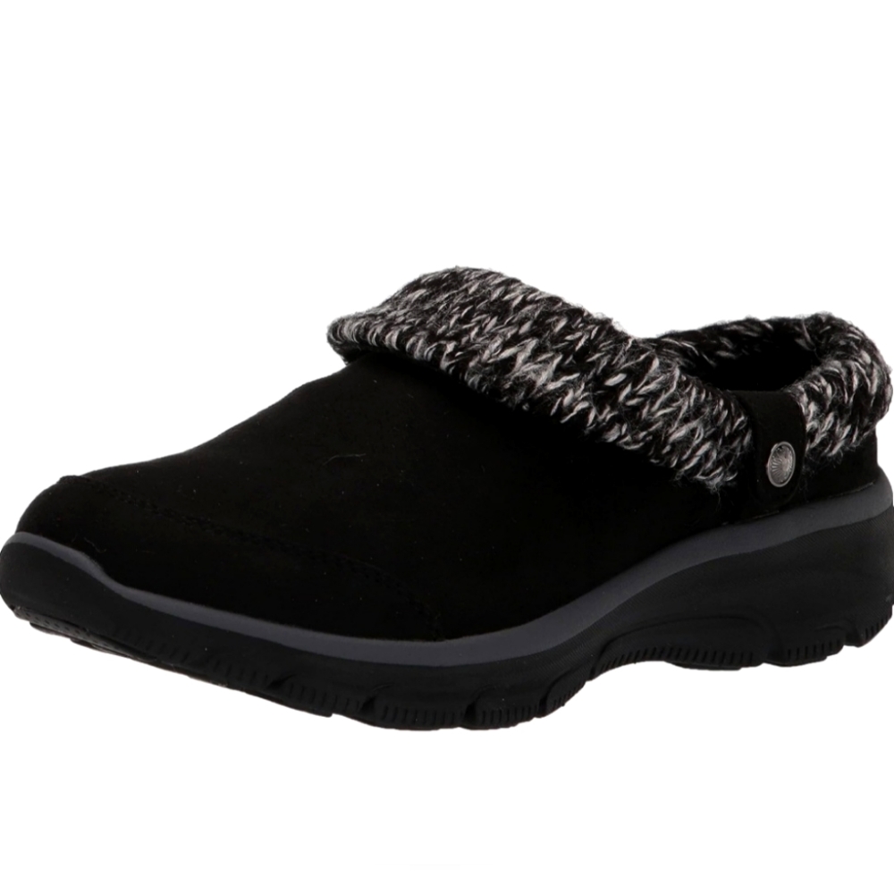 Skechers Easy Going Water Repellent Clogs Good Duo Black - Women's Size 9.5